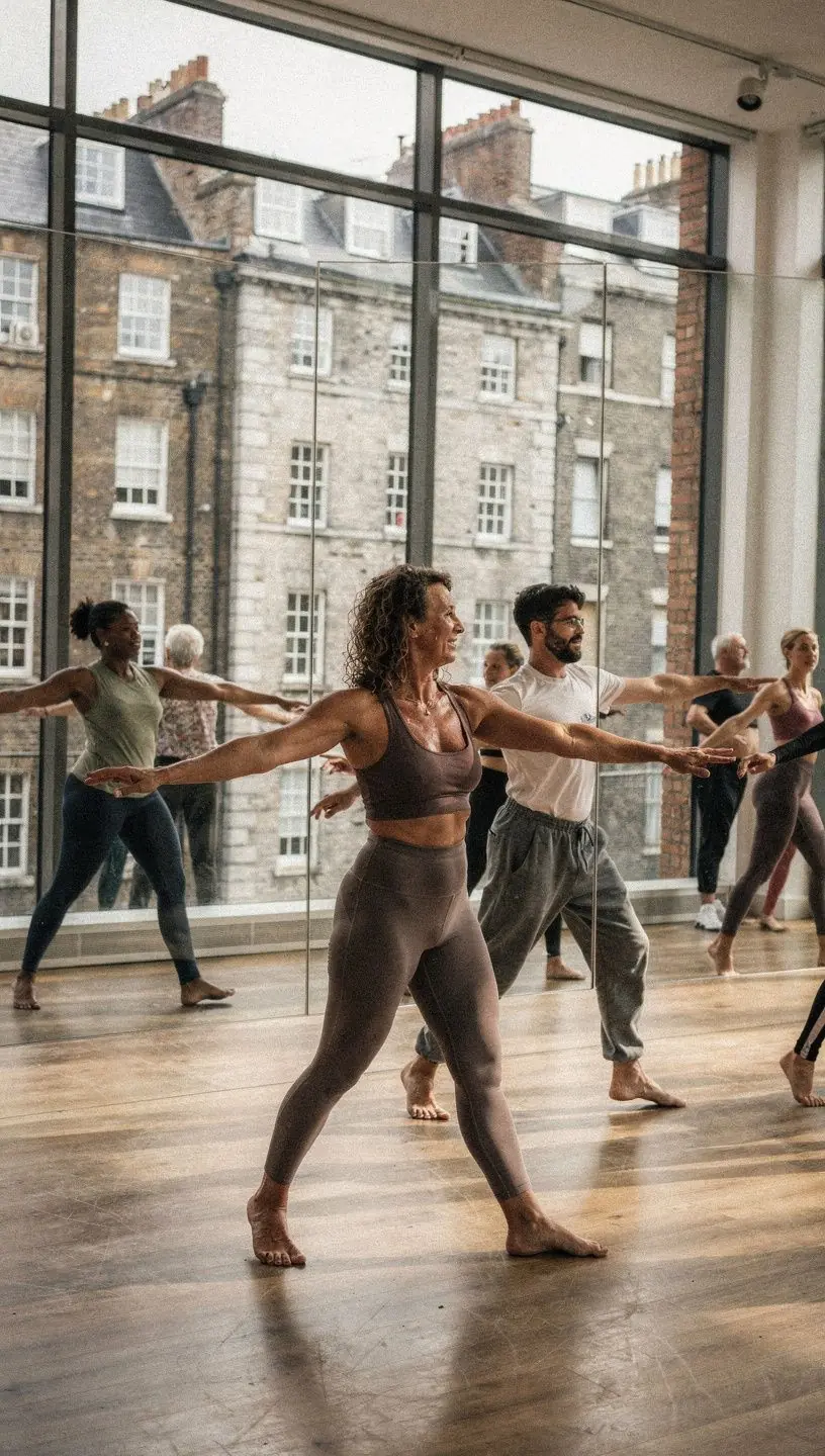 Structured coaching in dance development hubs.