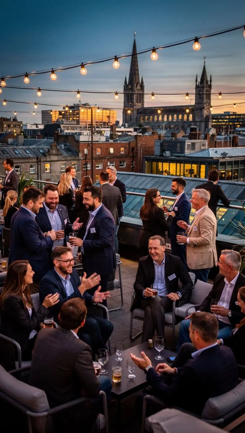 Professional team collaboration